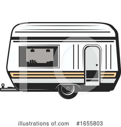 Caravan Clipart #1655803 by Vector Tradition SM