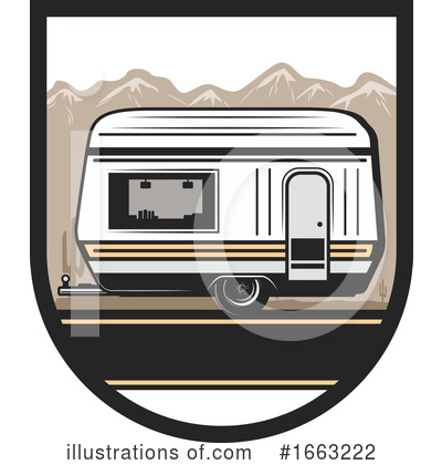 Royalty-Free (RF) Camping Clipart Illustration by Vector Tradition SM - Stock Sample #1663222