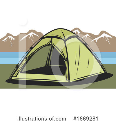 Royalty-Free (RF) Camping Clipart Illustration by Vector Tradition SM - Stock Sample #1669281