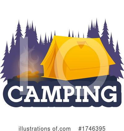 Campfire Clipart #1746395 by Vector Tradition SM