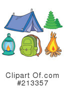 Camping Clipart #213357 by visekart