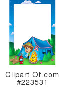 Camping Clipart #223531 by visekart