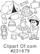 Camping Clipart #231679 by visekart