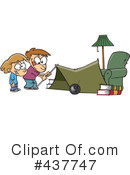 Camping Clipart #437747 by toonaday