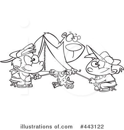 Camping Clipart #443122 by toonaday