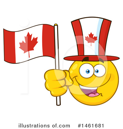 Royalty-Free (RF) Canadian Clipart Illustration by Hit Toon - Stock Sample #1461681