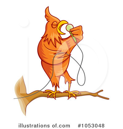 Royalty-Free (RF) Canary Clipart Illustration by Any Vector - Stock Sample #1053048