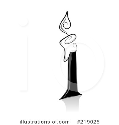 Royalty-Free (RF) Candle Clipart Illustration by BNP Design Studio - Stock Sample #219025