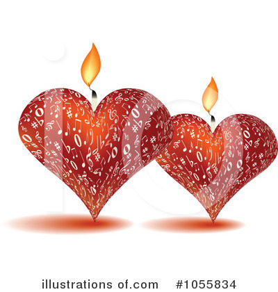 Royalty-Free (RF) Candles Clipart Illustration by Andrei Marincas - Stock Sample #1055834