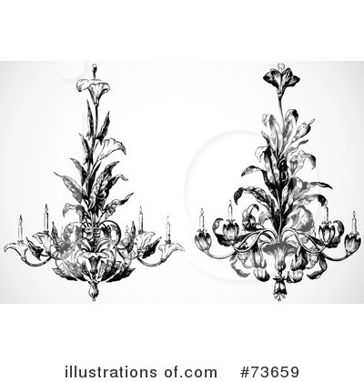 Royalty-Free (RF) Candles Clipart Illustration by BestVector - Stock Sample #73659