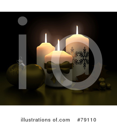 Royalty-Free (RF) Candles Clipart Illustration by KJ Pargeter - Stock Sample #79110
