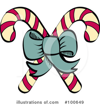 Candy Cane Clipart #100649 by Andy Nortnik