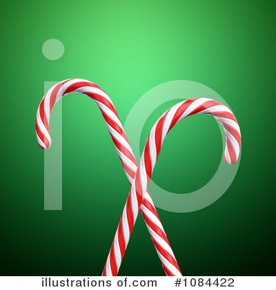 Royalty-Free (RF) Candy Cane Clipart Illustration by Mopic - Stock Sample #1084422