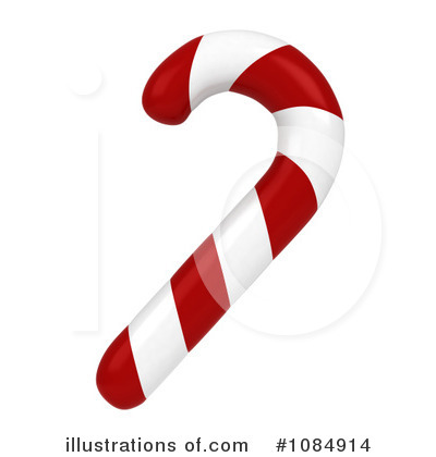 Royalty-Free (RF) Candy Cane Clipart Illustration by BNP Design Studio - Stock Sample #1084914