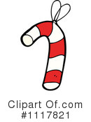 Candy Cane Clipart #1117821 by lineartestpilot