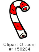 Candy Cane Clipart #1150234 by lineartestpilot