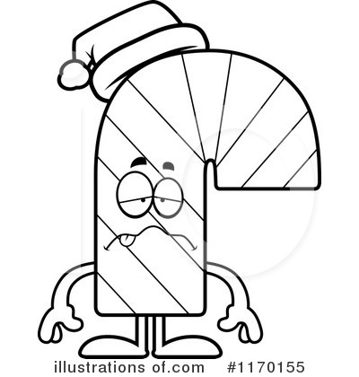 Royalty-Free (RF) Candy Cane Clipart Illustration by Cory Thoman - Stock Sample #1170155