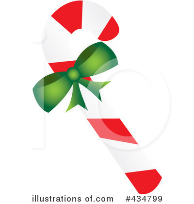 Royalty-Free (RF) Candy Cane Clipart Illustration by Pams Clipart - Stock Sample #434799
