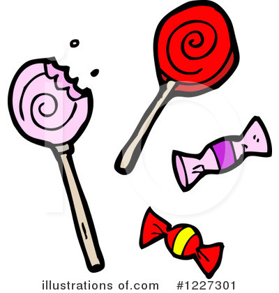 Royalty-Free (RF) Candy Clipart Illustration by lineartestpilot - Stock Sample #1227301