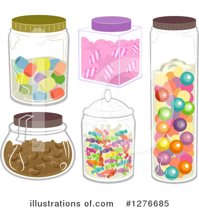 Jelly Beans Clipart #1276685 by BNP Design Studio