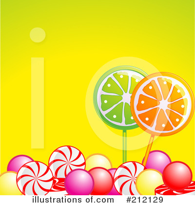 Royalty-Free (RF) Candy Clipart Illustration by elaineitalia - Stock Sample #212129