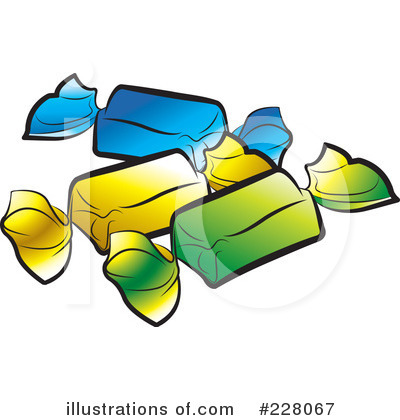 Royalty-Free (RF) Candy Clipart Illustration by Lal Perera - Stock Sample #228067