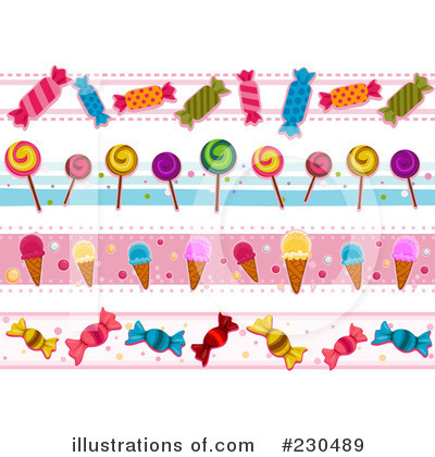 Royalty-Free (RF) Candy Clipart Illustration by BNP Design Studio - Stock Sample #230489