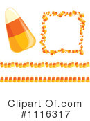 Candy Corn Clipart #1116317 by Amanda Kate
