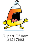 Candy Corn Clipart #1217603 by Cory Thoman