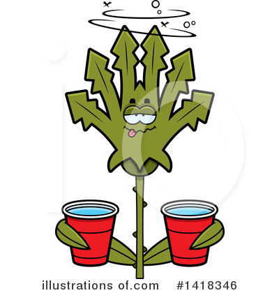 Royalty-Free (RF) Cannabis Clipart Illustration by Cory Thoman - Stock Sample #1418346