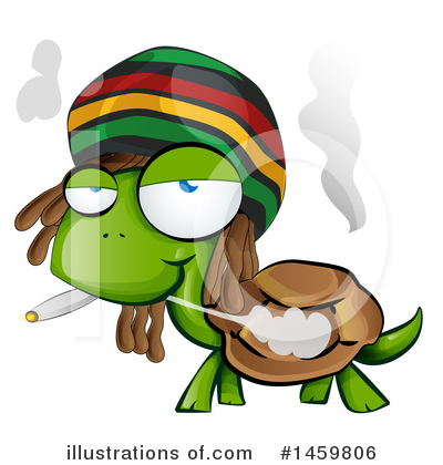 Cannabis Clipart #1459806 by Domenico Condello