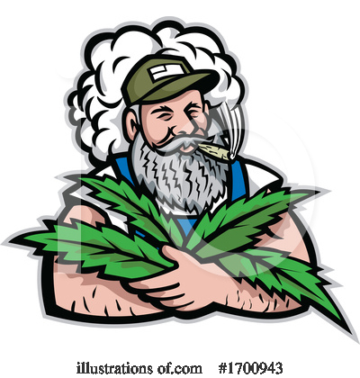 Royalty-Free (RF) Cannabis Clipart Illustration by patrimonio - Stock Sample #1700943