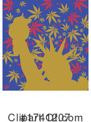 Cannabis Clipart #1741207 by Domenico Condello