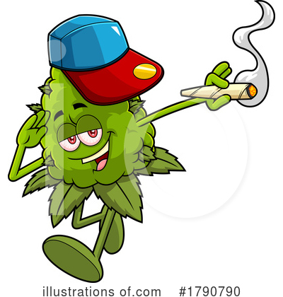 Marijuana Clipart #1790790 by Hit Toon