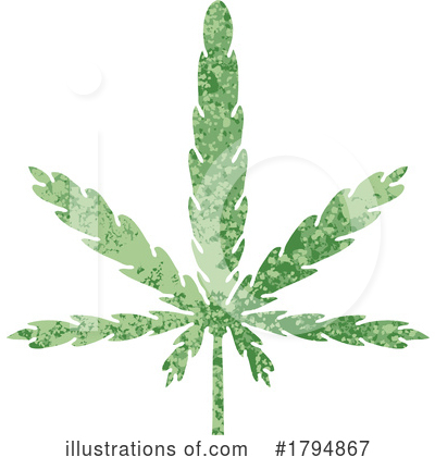 Royalty-Free (RF) Cannabis Clipart Illustration by lineartestpilot - Stock Sample #1794867