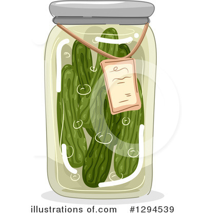 Cucumber Clipart #1294539 by BNP Design Studio