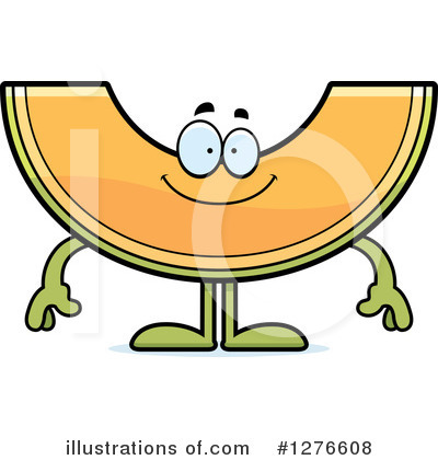 Royalty-Free (RF) Cantaloupe Clipart Illustration by Cory Thoman - Stock Sample #1276608
