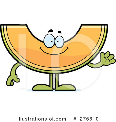 Royalty-Free (RF) Cantaloupe Clipart Illustration by Cory Thoman - Stock Sample #1276610