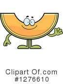 Cantaloupe Clipart #1276610 by Cory Thoman