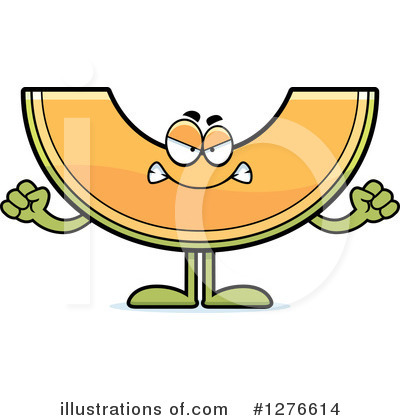 Royalty-Free (RF) Cantaloupe Clipart Illustration by Cory Thoman - Stock Sample #1276614