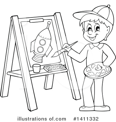 Royalty-Free (RF) Canvas Clipart Illustration by visekart - Stock Sample #1411332