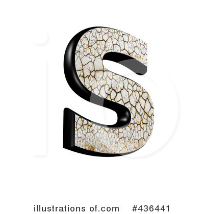 Royalty-Free (RF) Capital Cracked Earth Letter Clipart Illustration by chrisroll - Stock Sample #436441