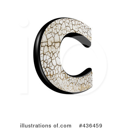 Royalty-Free (RF) Capital Cracked Earth Letter Clipart Illustration by chrisroll - Stock Sample #436459