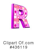 Capital Pink Burst Letter Clipart #436119 by chrisroll