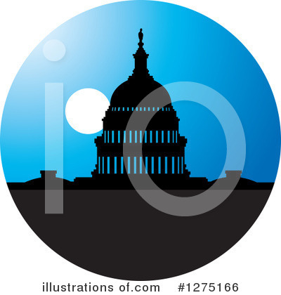Capitol Building Clipart #1275166 by Lal Perera