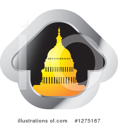 Royalty-Free (RF) Capitol Clipart Illustration by Lal Perera - Stock Sample #1275167