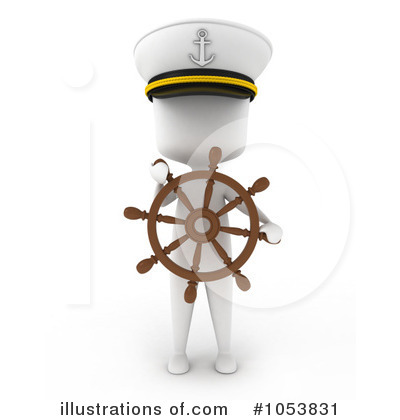 Royalty-Free (RF) Captain Clipart Illustration by BNP Design Studio - Stock Sample #1053831