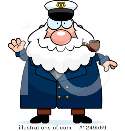 Royalty-Free (RF) Captain Clipart Illustration by Cory Thoman - Stock Sample #1249569