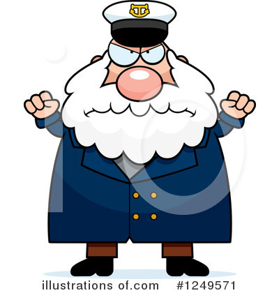 Captain Clipart #1249571 by Cory Thoman
