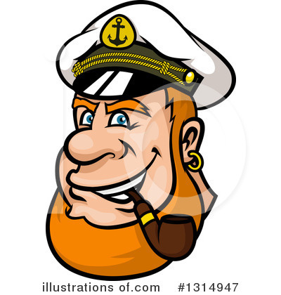 Captain Clipart #1314947 by Vector Tradition SM